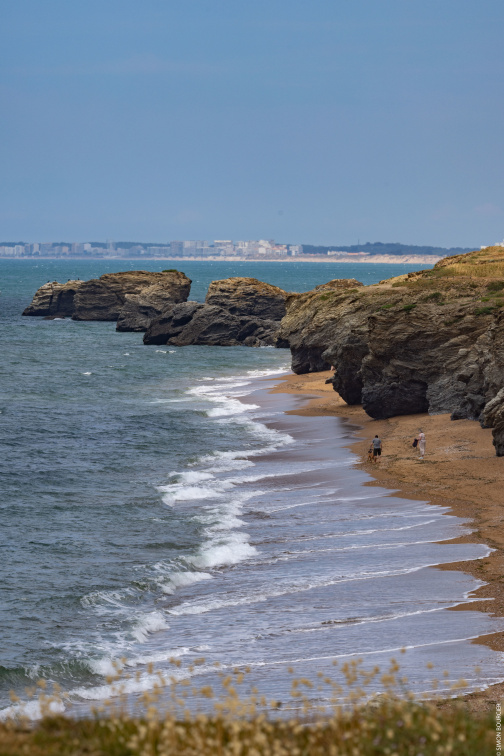 la corniche Vendéenne de Sion-sur-l'Océan